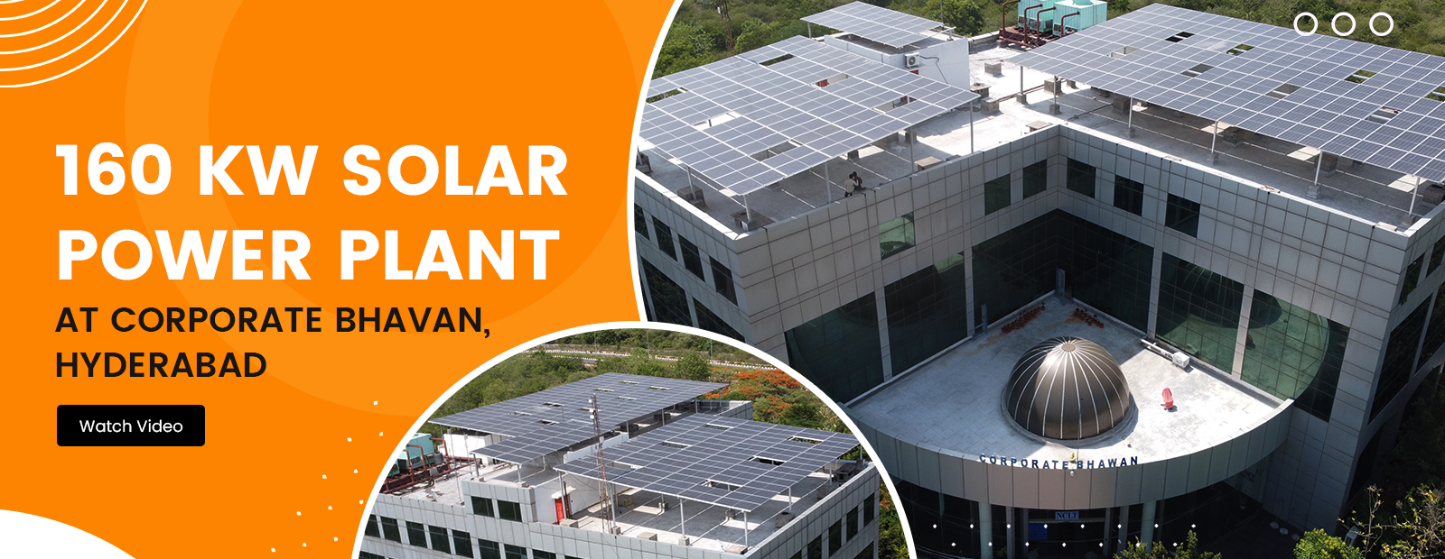 160 kw Solar Power Plant in Hyderabad