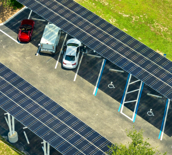 Benefits of Commercial Solar Carports and Solar Parking Structures