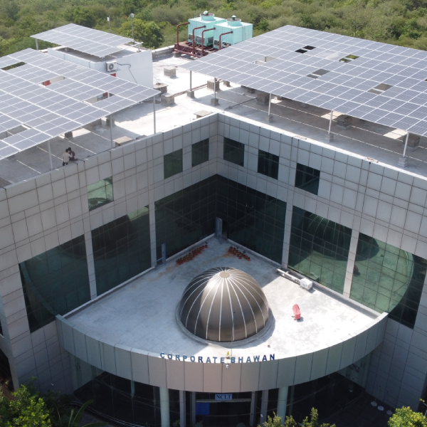 EPC of 160 KW of Rooftop Solar System of Corporate Bhavan